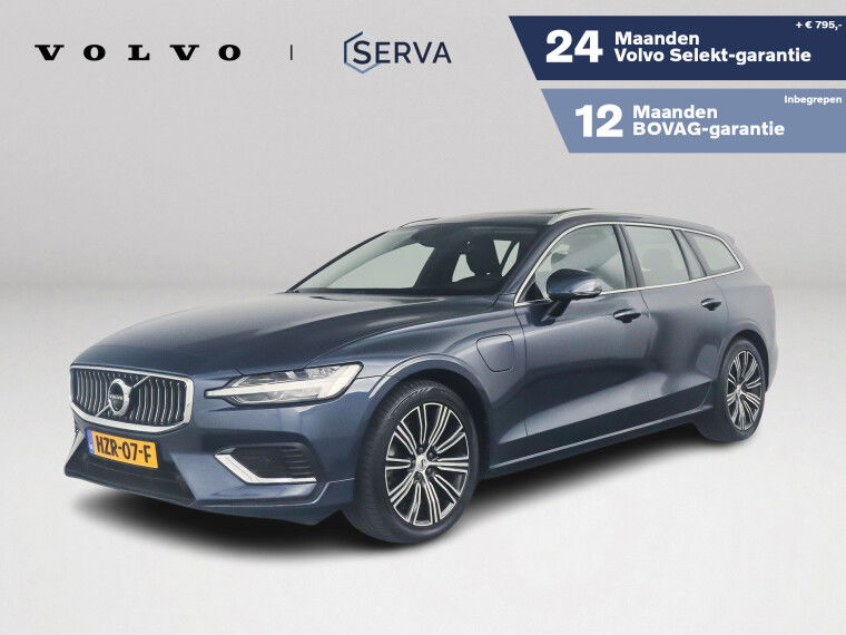 Foto van Volvo V60 T6 Recharge AWD Inscription | Panoramadak | Head-up Display | 360º camera | Stoel- en Stuurverwarming | Harman Kardon | Trekhaak