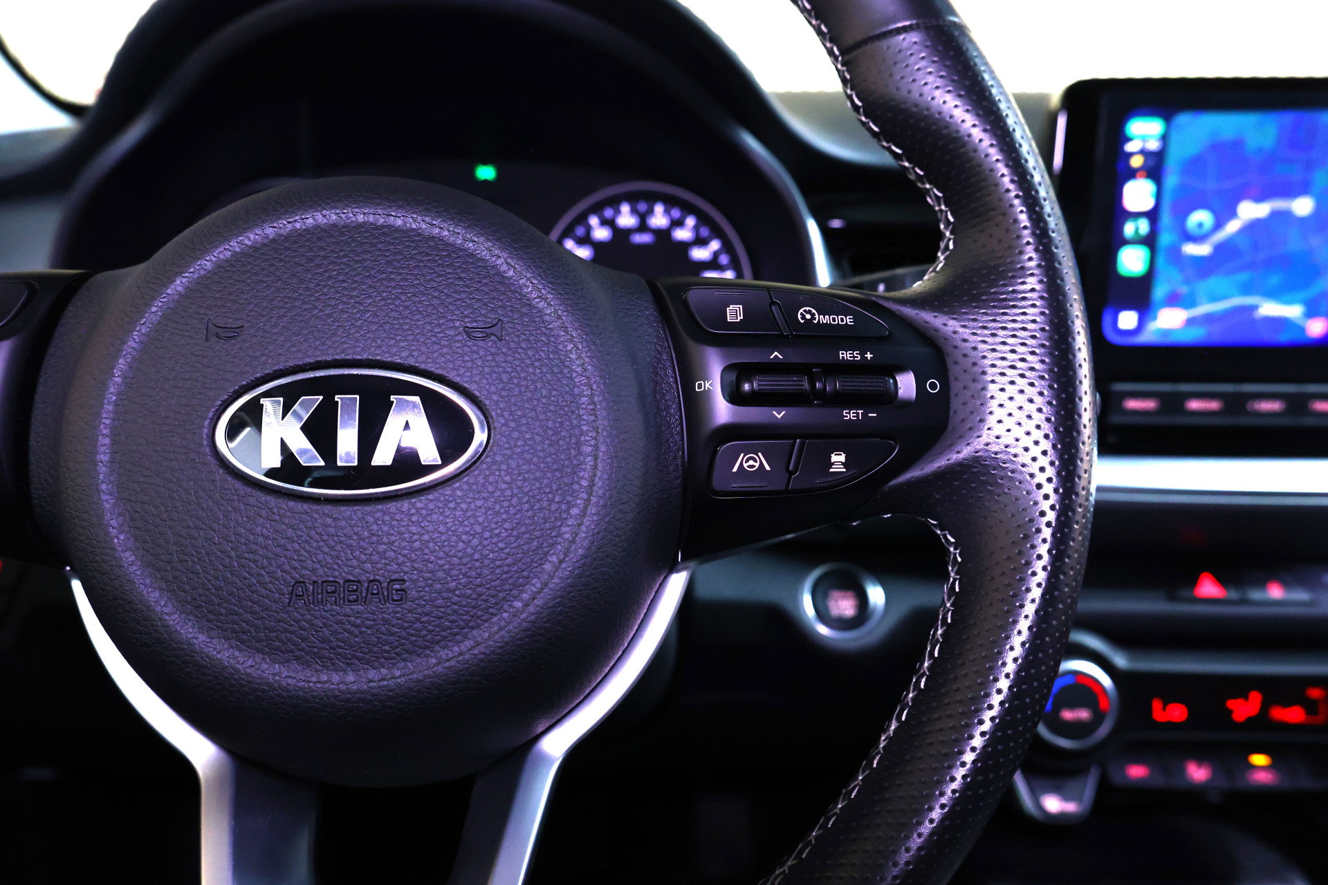 Kia 1.0 T-GDI Hybrid LEDER CARPLAY NAVI CAMERA PDC CLIMA STOELVW KEYLESS "21 - foto 15
