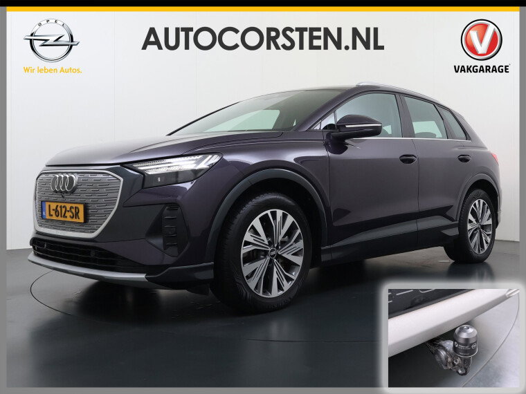 Foto van Audi Q4 e-tron 40 Launch Edition Advanced 82kWh Trekhaak Sportstoelen+Verwarmd Apple Carplay Android Auto Navi Ecc Pdc