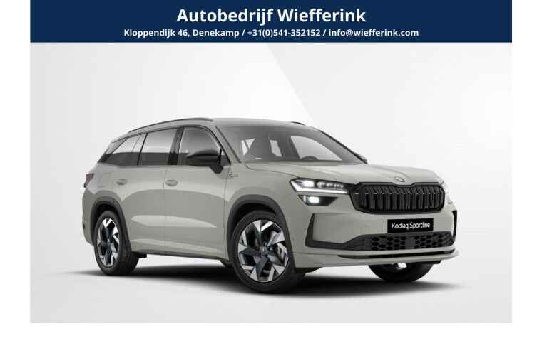 Škoda Kodiaq 1.5 TSI PHEV Sportline Business 204pk | Panodak | Trekhaak | 360 camera | Light & View | DCC-Pack | Winter-Pack