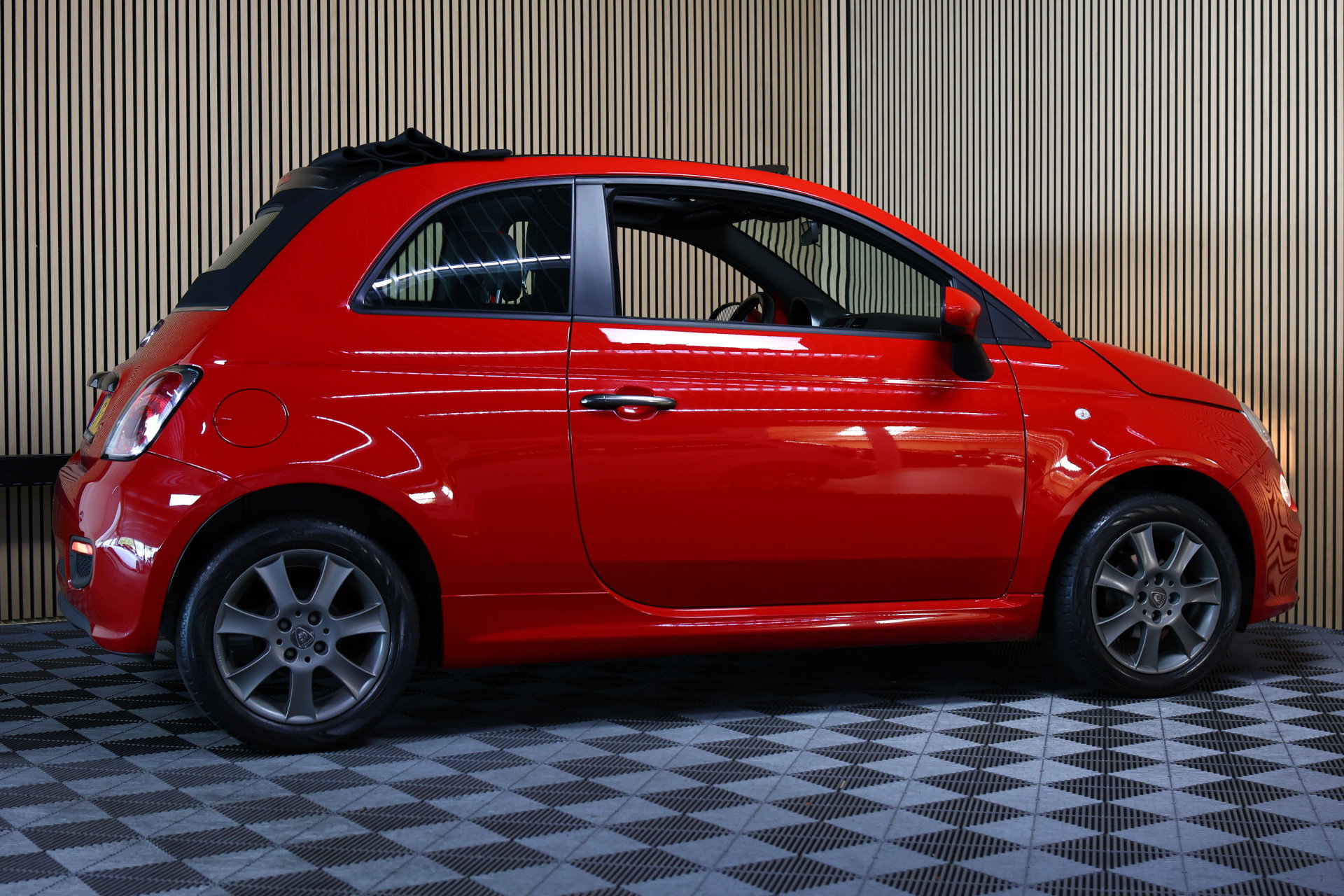 Fiat 1.2 LOUNGE CABRIO SPORT LEDER AVM AIRCO OPEN DAK CITY "13 - foto 8