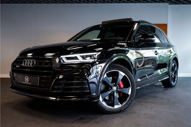 Foto van Audi SQ5 3.0 TFSI SQ5 Quattro Pro Line Plus 354PK | Luchtvering | Audi Exclusive Leder | Pano | B&O | Black BOMVOL!