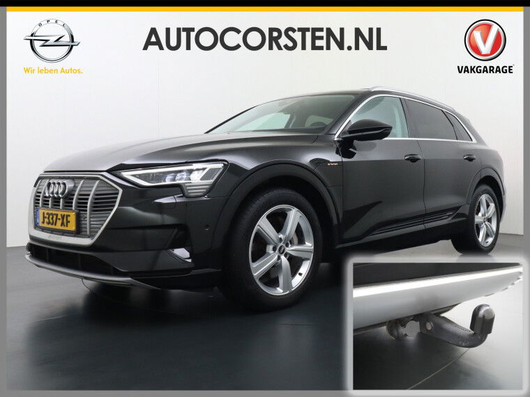 Foto van Audi e-tron 55 Quattro 95kWh 408PK Trekhaak Leder/Alcantara-Sportstoel Panoramadak Adap.Cruise Navi Ecc Stoelverwarming