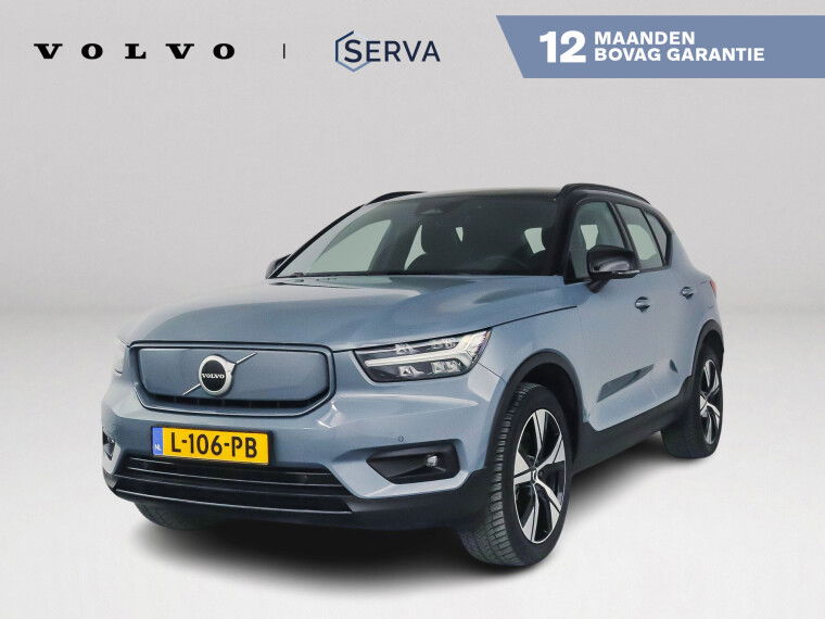 Foto van Volvo XC40 Recharge P8 AWD R-Design | SOH 91% | Parkeercamera | Stoel- en Stoelverwarming | Trekhaak