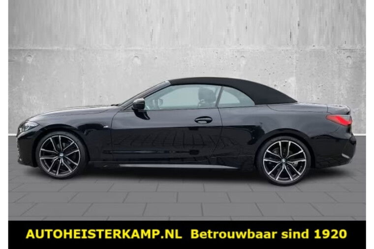 BMW 4 Serie Cabrio 420i M-Sport Trekhaak Navi Camera LED Keyless Stuur en Stoel verwarming